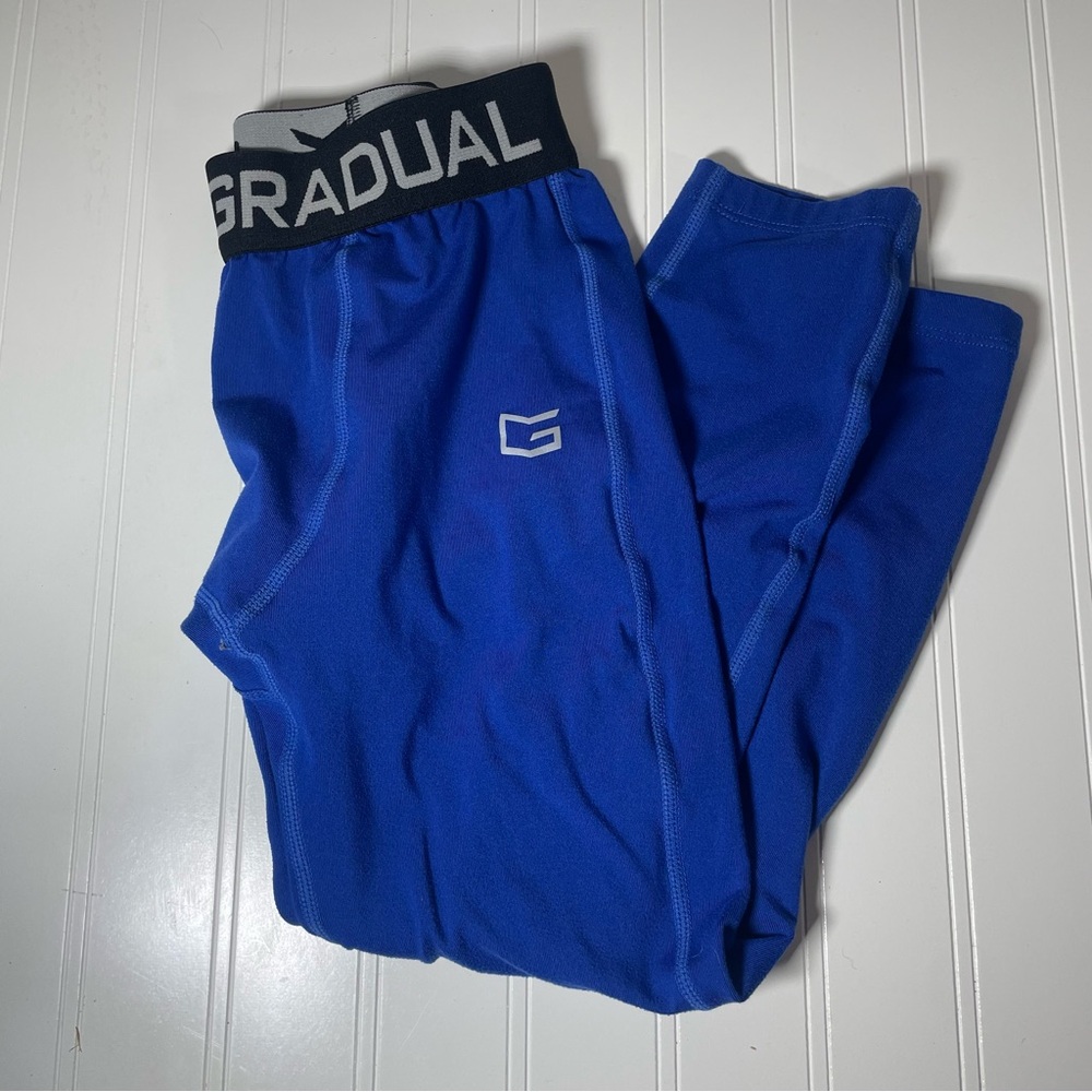 Blue Athletic Leggings